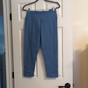 Style & Co. Blue High-Rise Capri Leggings